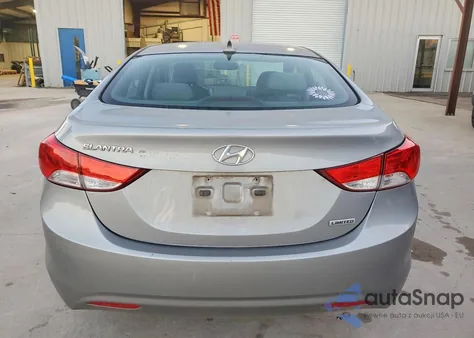 2012 Hyundai Elantra Gls из США, поврежденный, VIN KMHDH4AE2CU474956